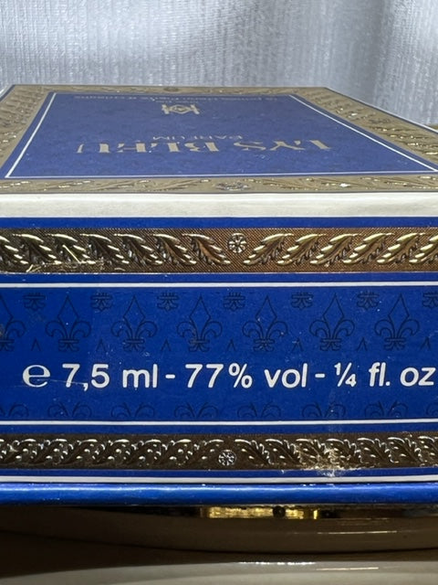 Lys Bleu Prince Henri d'Orleans extrait 7,5 ml. Vintage années 1980. Flacon scellé
