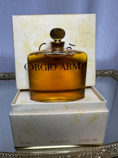 Gio de Giorgio Armani pure parfum 15 ml. Vintage 1991. Sealed