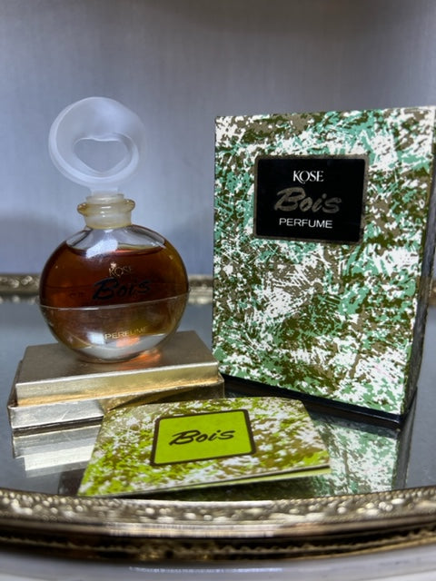 Bois Kose (Japon) extrait 14 ml. Rare vintage années 1980. Flacon scellé