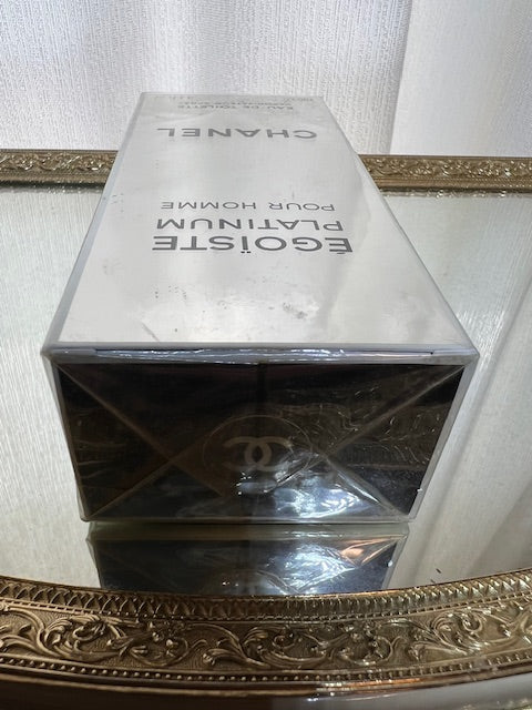 Egoiste Platinum Chanel edt 100 ml. Rare, vintage original 1993. Sealed