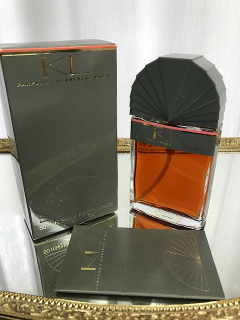 KL Karl Lagerfeld edt 50 ml. Rare vintage édition originale 1983.