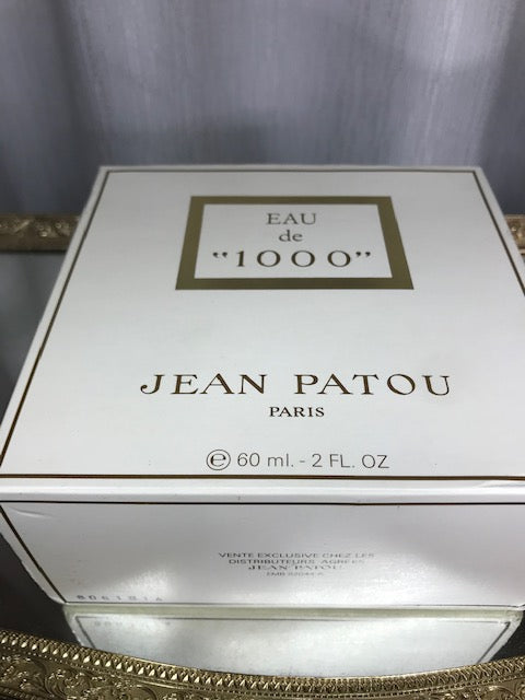 Jean Patou Eau de 1000 edp 60 ml. Rare, vintage 1974.