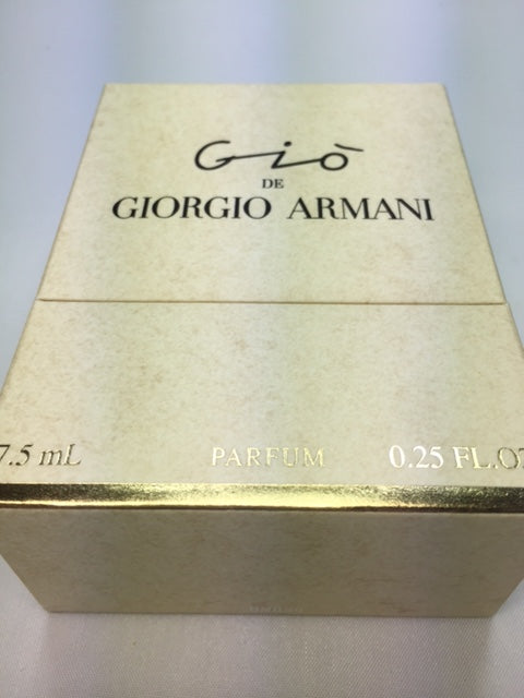 Gio De Giorgio Armani pure parfum 7,5 ml. Rare vintage first