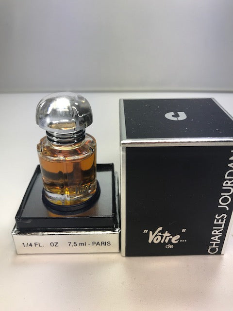 Votre de Charles Jourdan pure parfum 7,5 ml. Rare vintage