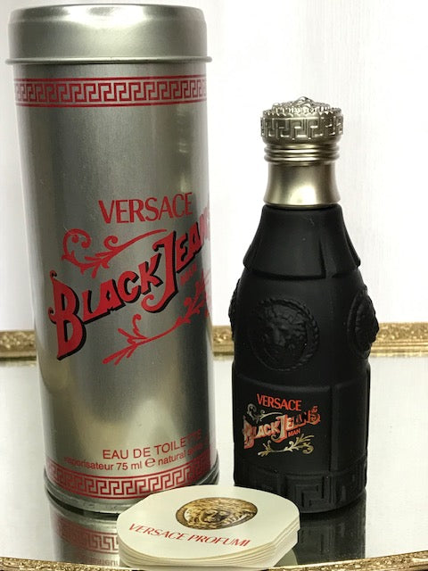Black Jeans Versace Edt 75 ml. Millésime original 1997. Flacon scellé