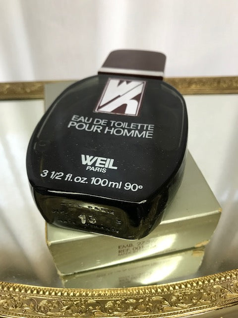 Weil Pour Homme 1980 edt 100 ml. Rare vintage original.