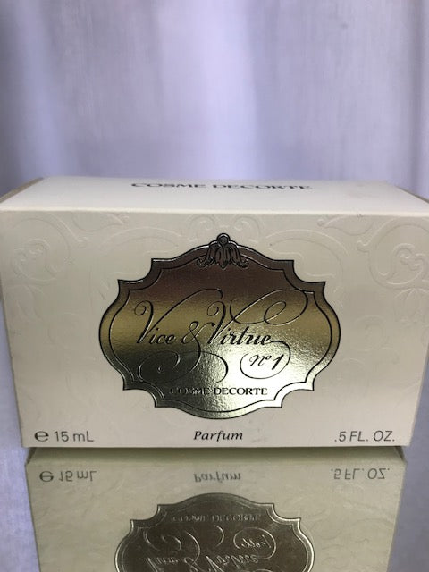 Vice & Virtue Cosme Decorte (Japan) pure parfum 15 ml. Rare