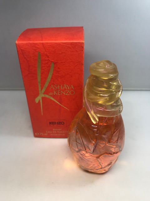 Kenzo Kashaya edt 75 ml. Rare, vintage, première édition.