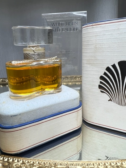 White Linen Estée Lauder pur parfum 7,5 ml Vintage édition originale 1978 Scellé