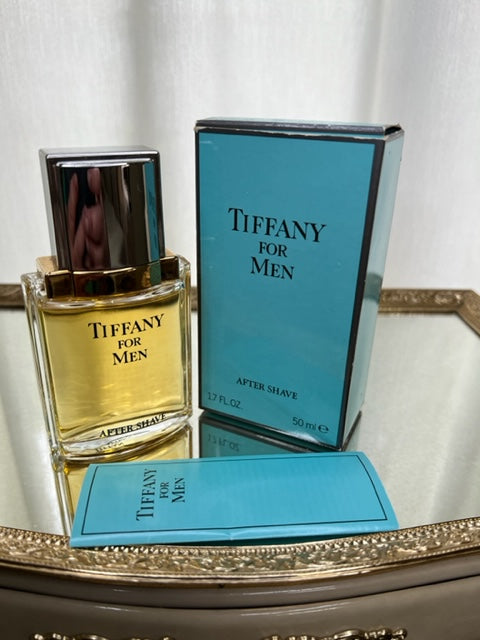 レア アメリカ製 TIFFANY FOR MEN ティファニー アフターシェーブ Tiffany For Men after shave 50 ml. Rare, vintage 1990. Sealed