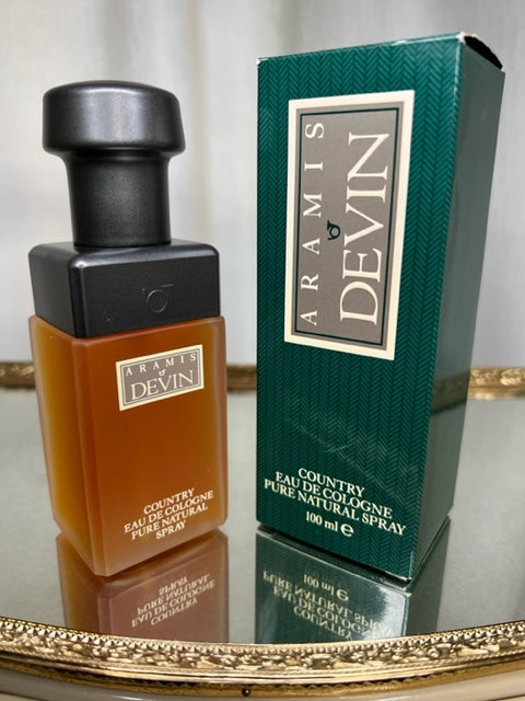 Devin Aramis country edc 100 ml. Rare vintage original first edition