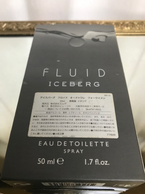 Fluid Iceberg edt 50 ml. Raro, vintage. Sigillato