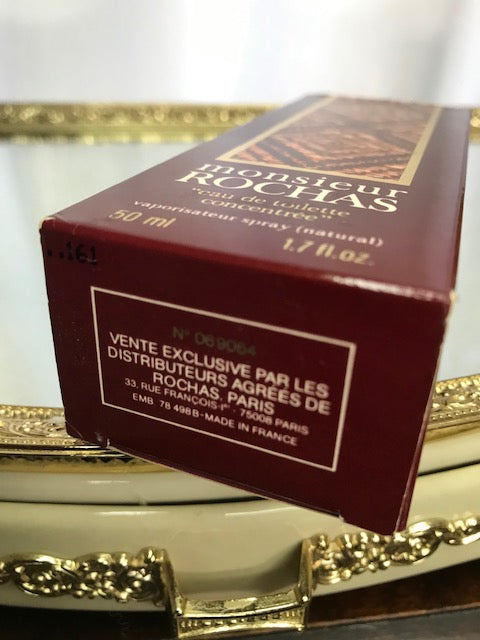 Rochas Monsieur Rochas edt concentrée 50 ml. Rare, vintage.