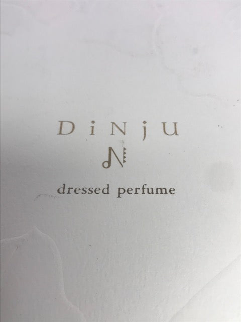 Coffret parfum Dinju Pola. Extrait 8 ml et pendentif doré. Rare, vintage 1998.