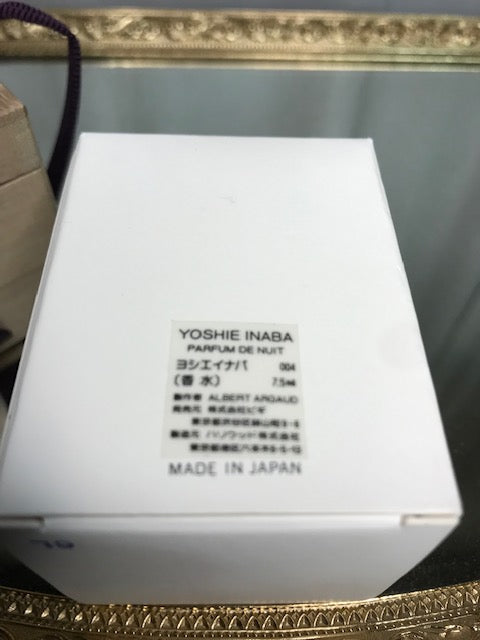 Yoshie Inaba Parfum de Nuit pure parfum 7,5 ml. Vintage 1980. Sealed bottle