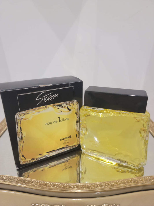 Storm Faberge edt 125 ml. Rarissimo vintage. Bottiglia sigillata. Magnifico!