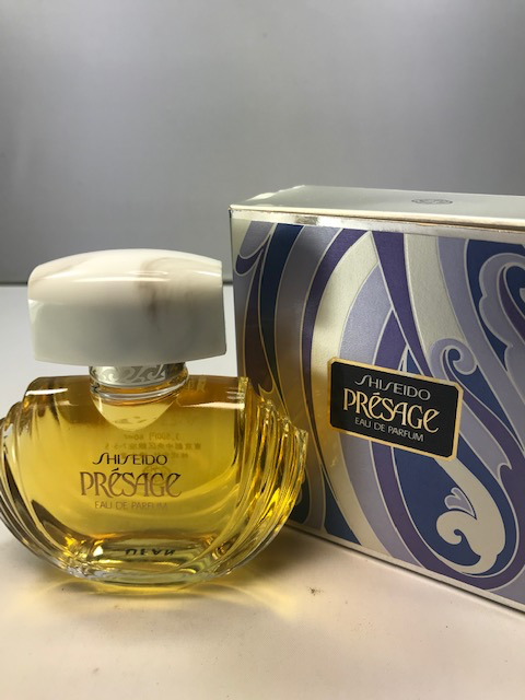 Presage Shiseido eau de parfum 60 ml. Rare vintage 1970s. -