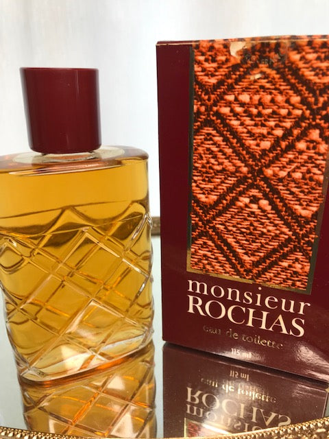 Monsieur Rochas edt 115 ml. Rare, vintage 1970 original.