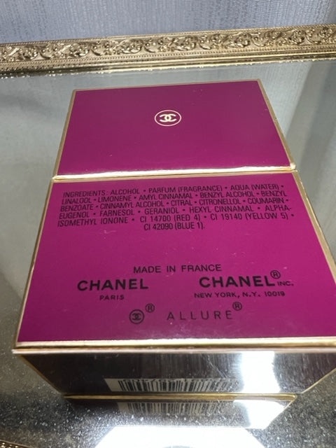 Allure Sensuelle Chanel pure parfum 7,5 ml. Rare, vintage. Sealed bottle