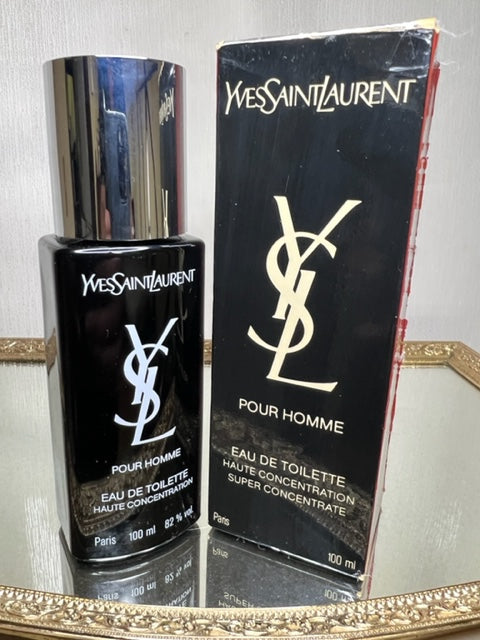 YSL Pour Homme Haute Concentration YSL edt 100 ml. Vintage 1984. Sealed bottle