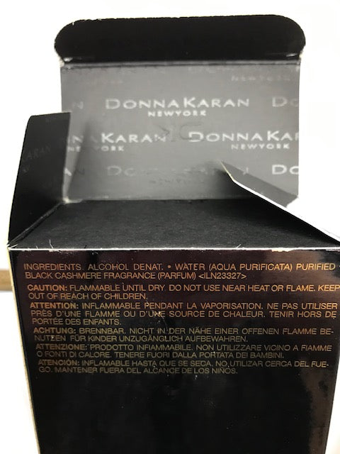 Donna Karan Black Cashmere edp 100 ml. Rara edizione vintage originale del 2004.