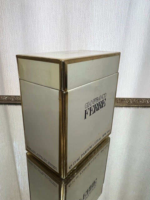 Ferre Gianfranco Ferre pur parfum 15 ml. Vintage années 1980. Flacon scellé