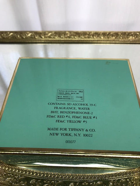 Tiffany Tiffany edp 100 ml. Rare, vintage 1987 original edition.