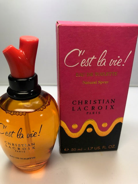 C’est la vie! Christian Lacroix eau de toilette 50 ml. Rare