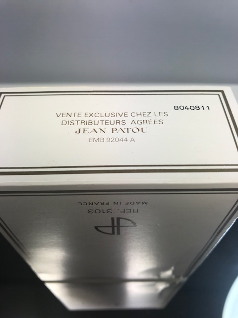 Jean Patou 1000 puro profumo. Raro, prima edizione. Sigillato