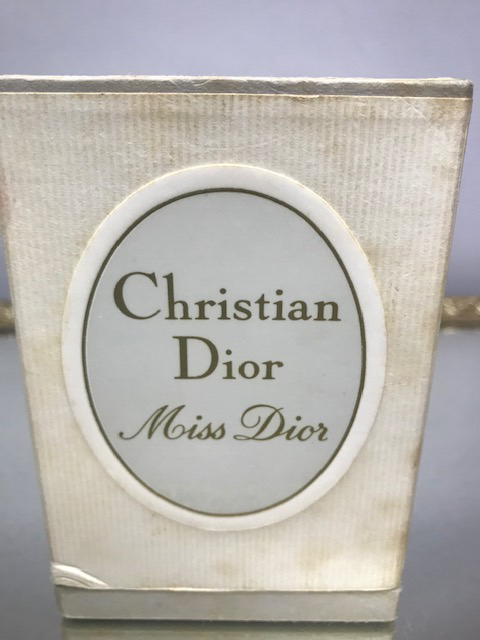 Dior Miss Dior pure parfum 15 ml. Vintage 1960 original edition. Wax and  silk sealed