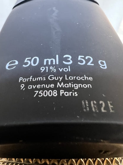 Drakkar Noir Guy Laroche edt 50 ml. Vintage 1982. Box without