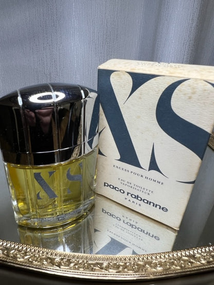 XS Paco Rabanne Eau de toilette 50 ml Raro vintage originale 1994. Flacone sigillato