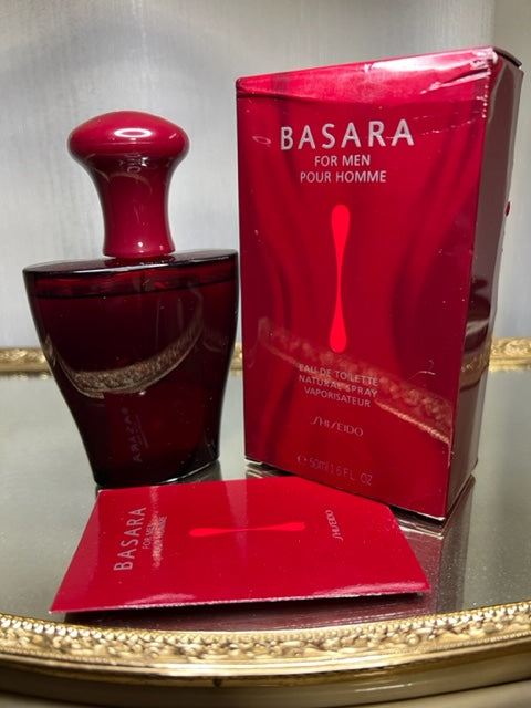 Basala (Basara) Shiseido edt 50 ml. Vintage 1993 Japan edition. Sealed bottle.