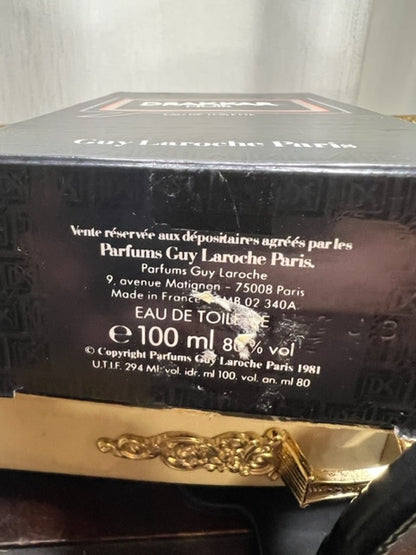 Drakkar Noir Guy Laroche edt 100 ml. Édition originale vintage 1982. Flacon scellé