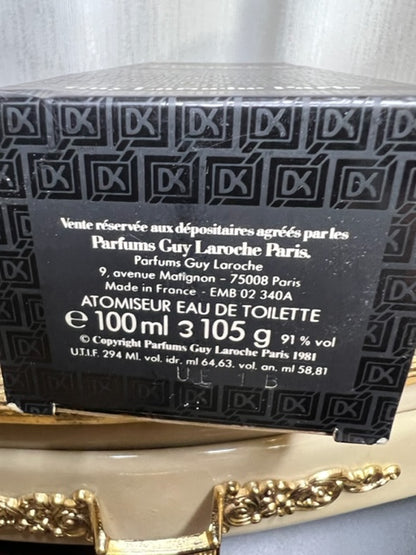 Drakkar Noir Guy Laroche edt 100 ml. Édition originale vintage 1982.