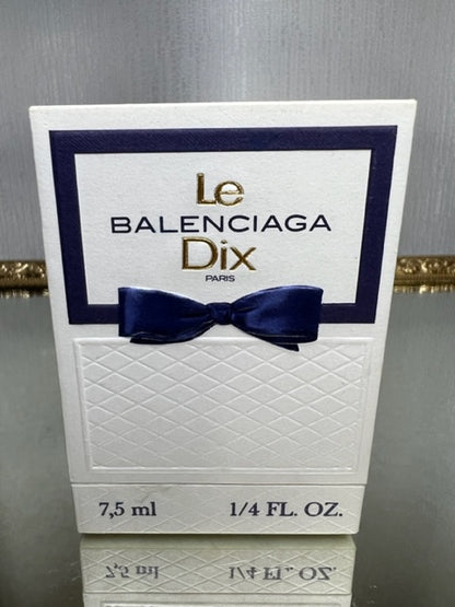 Le Dix Balenciaga pure parfum 7,5 ml. Vintage 1970. Sealed bottle