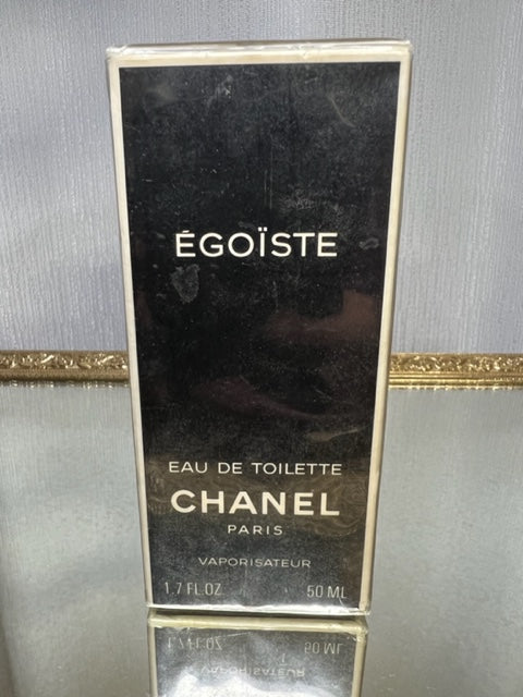 Egoiste Chanel edt 50 ml Vintage 1990 original Sealed. – My old perfume