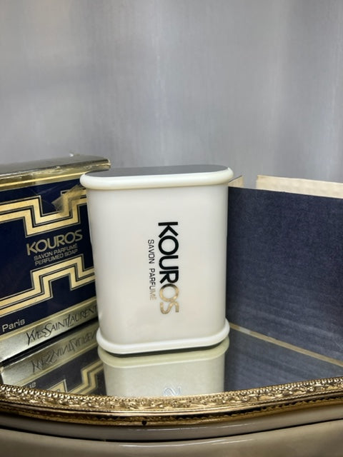 YSL Kouros perfume savon 100 g. Vintage 1980. Sealed