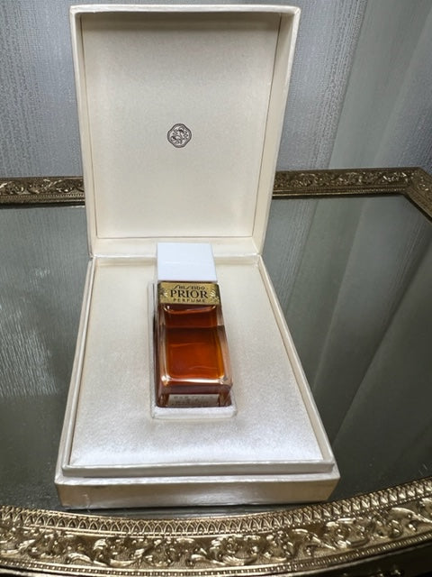 Shiseido Prior extrait 10 ml. Rare, vintage 1970. Flacon scellé