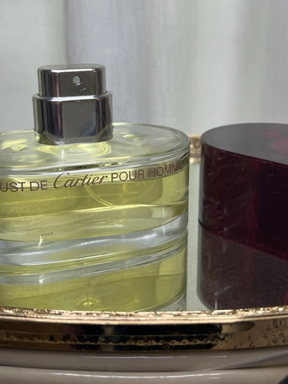 Must de Cartier Pour Homme edt 100 ml. Vintage first edition. Box without