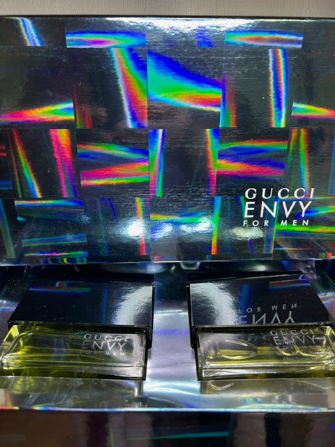 Envy for Men Gucci coffret parfum edt 100 ml/AS 100 ml. Édition 1998