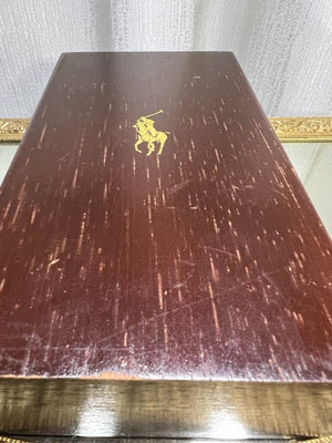 Ralph Lauren Polo Green. 100 ml edt  Vintage luxury  edition 1978 wooden box. Rare, best.