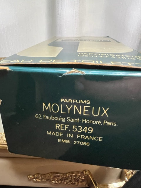 Captain Eau de Toilette (1975) Molyneux edt 125 ml. Vintage original 1975. Sealed bottle