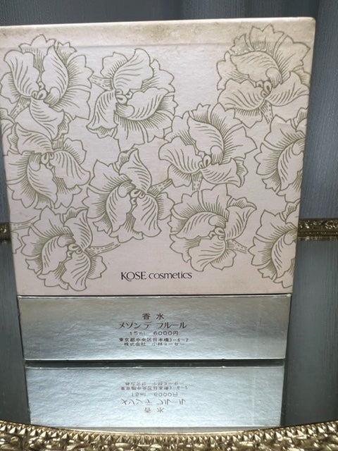 Maison des fleurs pure parfum 15 ml. Kose (Japon) vintage 1970.