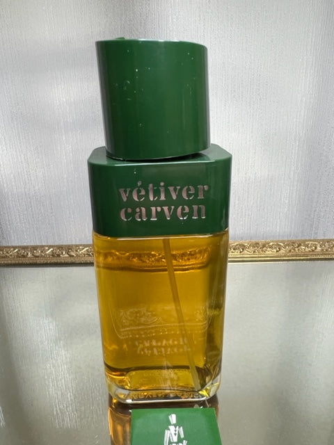 Vetiver Carven (1957) edt 120 g (120 ml). Vintage anni '70. Flacone sigillato