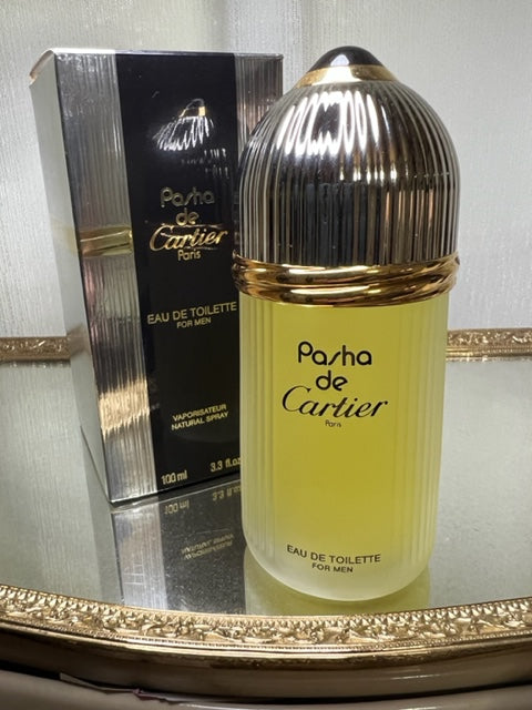 Pasha Cartier edt 100 ml. Rare, vintage original first edition 90s Sealed bottle