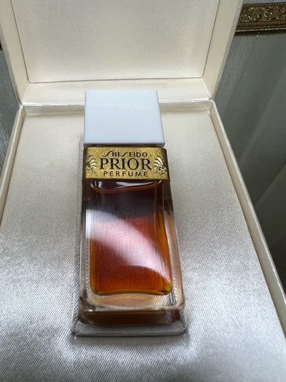 Shiseido Prior extrait 10 ml. Rare, vintage 1970. Flacon scellé
