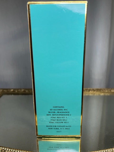 Tiffany Tiffany edt 100 ml. Rare, vintage original 1987. Flacon scellé