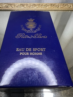 Ritz Paris Eau de Sport pour Homme 50 ml. Rare, vintage 1980s. Sealed bottle
