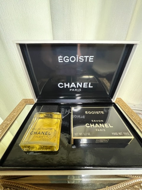 Chanel Egoiste perfume set. Edt 75 ml/perfume savon 150 g. Sealed